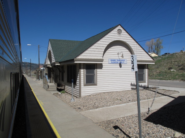 Bahnhof Granby, 2.419 m