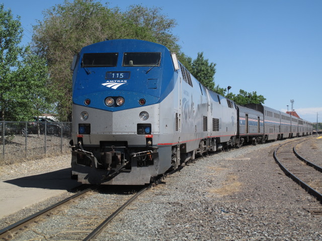 Train No. 5 im Bahnhof Grand Junction, 1.395 m