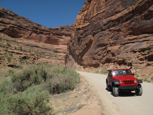 Papa am Hurrah Pass Jeep Trail (10. Mai)