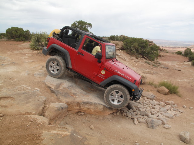 Papa am Bartlett Overlook Jeep Trail (11. Mai)