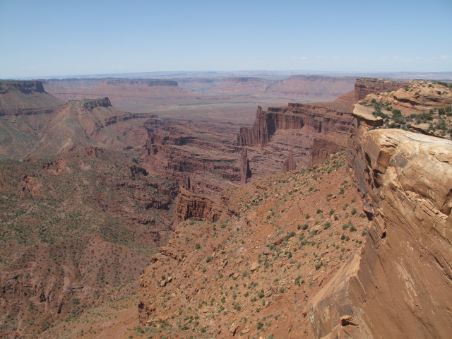 Fisher Towers vom Top of the World Overlook aus (13. Mai)