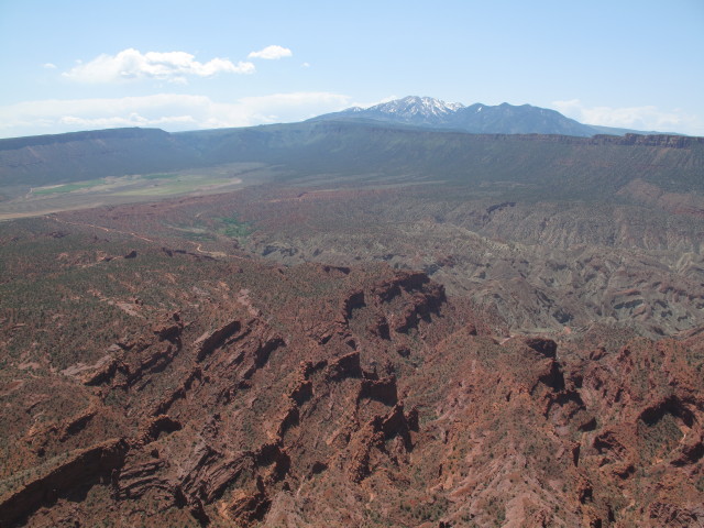 Fisher Valley vom Top of the World Overlook aus (13. Mai)