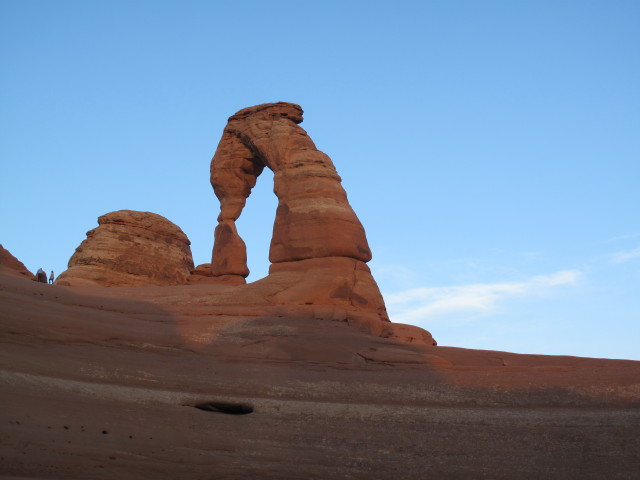 Delicate Arch im Arches National Park, 1.474 m (13. Mai)