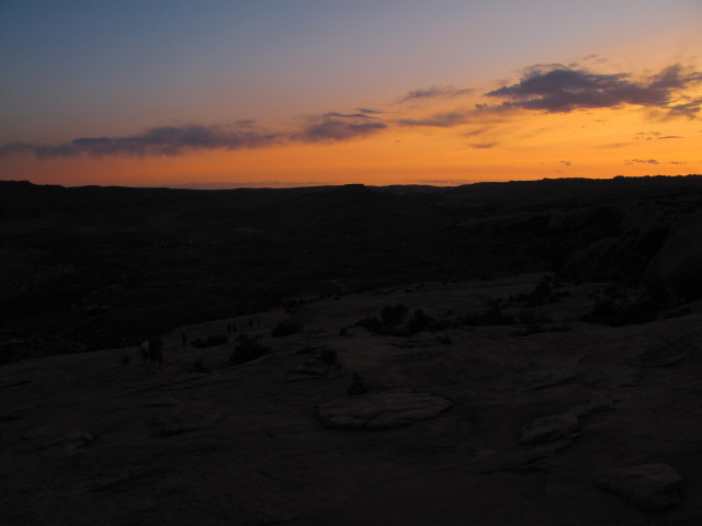Delicate Arch Trail im Arches National Park (13. Mai)