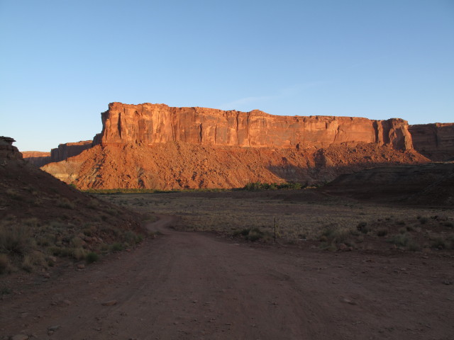 White Rim Jeep Trail bei der Mineral Road (15. Mai)