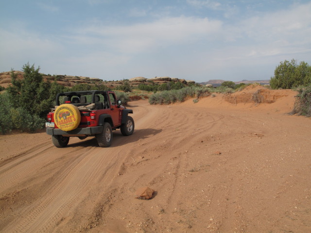 Tower Arch Jeep Trail im Arches National Park (16. Mai)