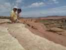 Papa und ich am Hidden Canyon Overlook (11. Mai)