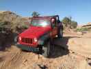 Papa am Klondike Bluffs Jeep Trail (12. Mai)