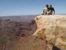 Ich und Papa am Top of the World Overlook (13. Mai)