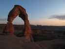 Delicate Arch im Arches National Park, 1.474 m (13. Mai)