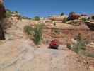 Papa am Elephant Hill Jeep Trail im Canyonlands National Park (14. Mai)