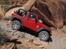 Papa am Elephant Hill Jeep Trail im Canyonlands National Park (14. Mai)