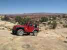 Papa am Colorado River Overlook Jeep Trail im Canyonlands National Park (14. Mai)