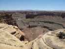 Salt Creek vom Colorado River Overlook aus (14. Mai)