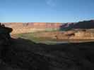 Green River vom White Rim Jeep Trail aus (15. Mai)