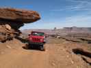 Papa am White Rim Jeep Trail im Canyonlands National Park (15. Mai)