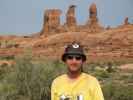 Ich am Tower Arch Jeep Trail im Arches National Park (16. Mai)