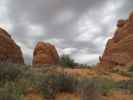 bei der Skyline Arch im Arches National Park (16. Mai)