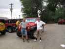 Ich und Papa bei Farabee's Jeep Rentals in Moab (16. Mai)