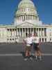 Papa und ich beim US Capitol (20. Mai)