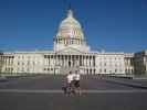 Papa und ich beim US Capitol (20. Mai)