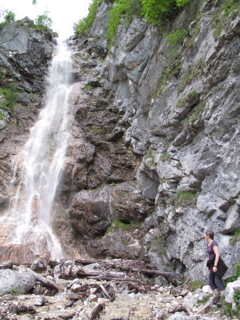 Irene beim Klinserfall (26. Mai)