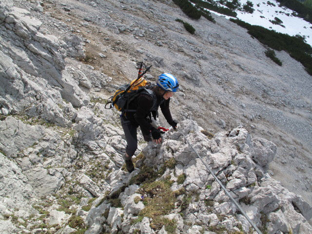 Südostsporn-Klettersteig: Irene (27. Mai)