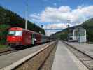 REX 3415 im Bahnhof Tauplitz, 835 m (26. Mai)