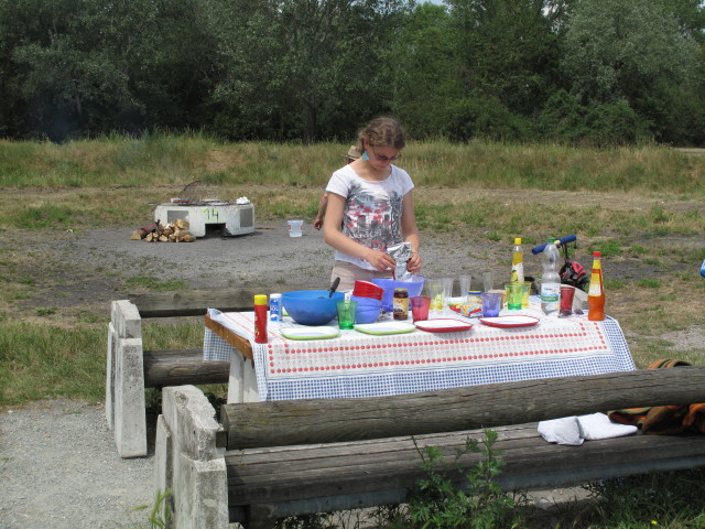 Kathrin auf der Donauinsel