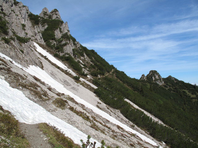 zwischen Gafleisattel und Chemi