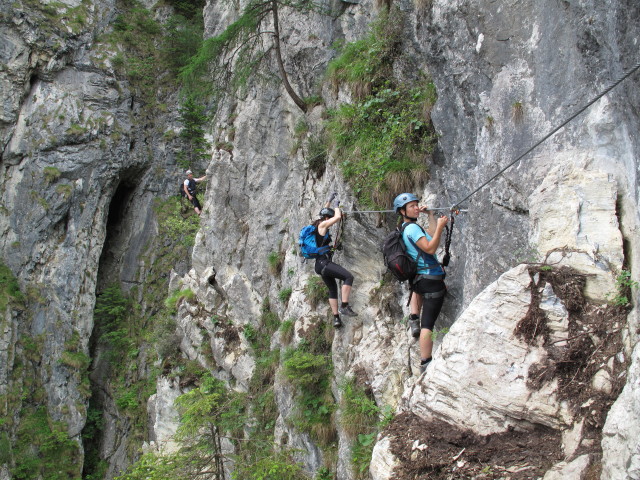 Kitz-Klettersteig: ?, ? und ? am G&ouml;tterquergang