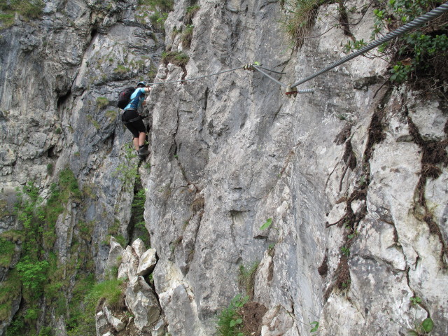 Kitz-Klettersteig: ? am G&ouml;tterquergang
