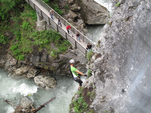 Kitz-Klettersteig: ? im Ausstieg