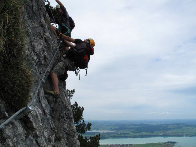 Finger-Klettersteig: ? und Axel