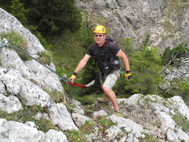 Finger-Klettersteig: Axel