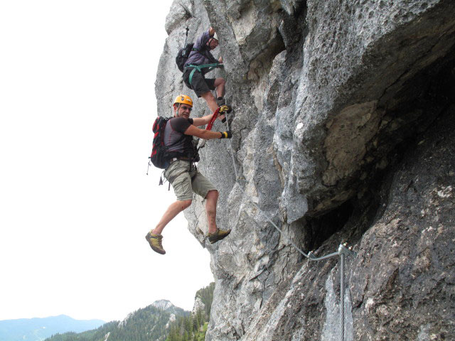 Finger-Klettersteig: Axel und ?