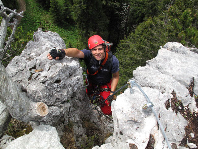 Finger-Klettersteig: Ausstieg