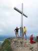 Axel und ich am Branderschrofen, 1.879 m