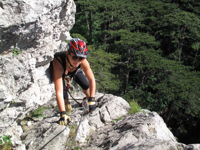 Daniela im sch&ouml;nen Quergang
