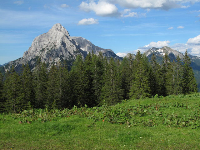 Ödstein von der Treffneralm aus (15. Juni)