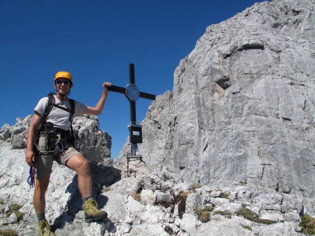 Ich am Kleinen &Ouml;dstein, 2.163 m (16. Juni)