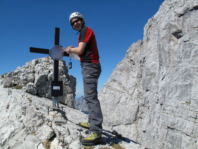 Thomas am Kleinen &Ouml;dstein, 2.163 m (16. Juni)