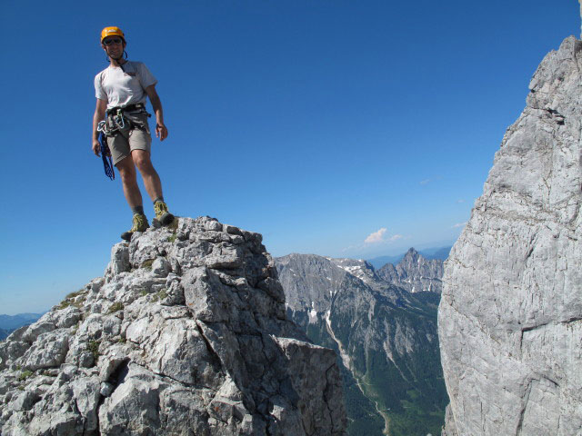 Ich am Kleinen &Ouml;dstein, 2.163 m (16. Juni)