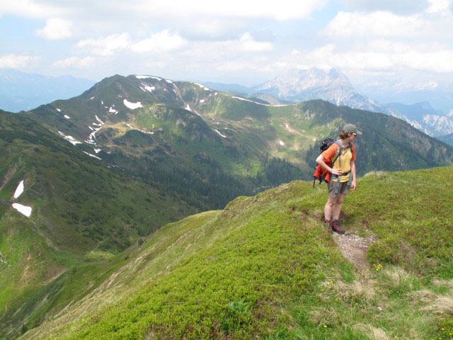 Carmen auf Weg 673 zwischen Haberlt&ouml;rl und Leobner (17. Juni)