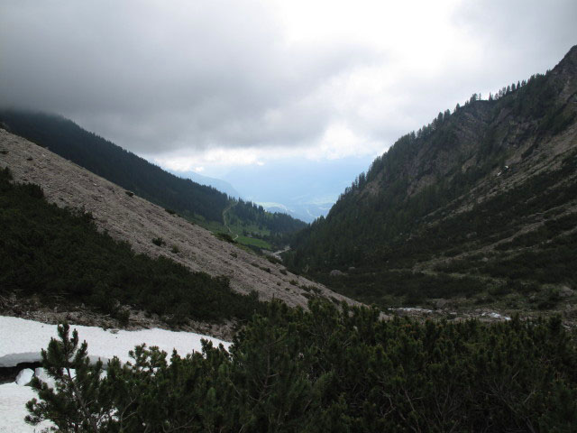 Obermarkter Alm von Weg 621 aus