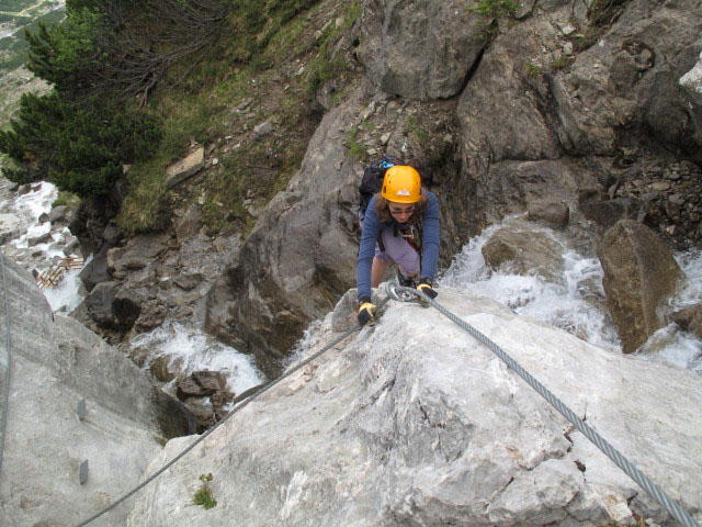 Wasserfall-Klettersteig: Kathrin