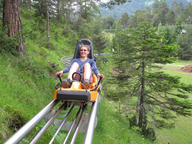 Kathrin im Alpine Coaster Imst