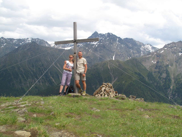 Kathrin und ich am Narrenkogel, 2.309 m