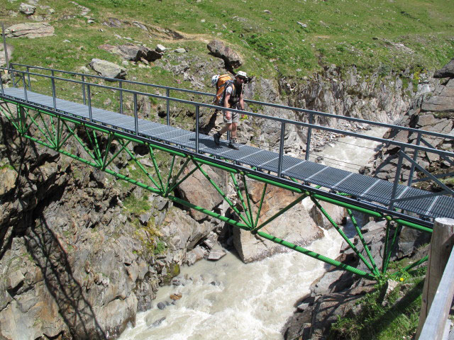 Christoph auf Weg 922 im Langtal (30. Juni)