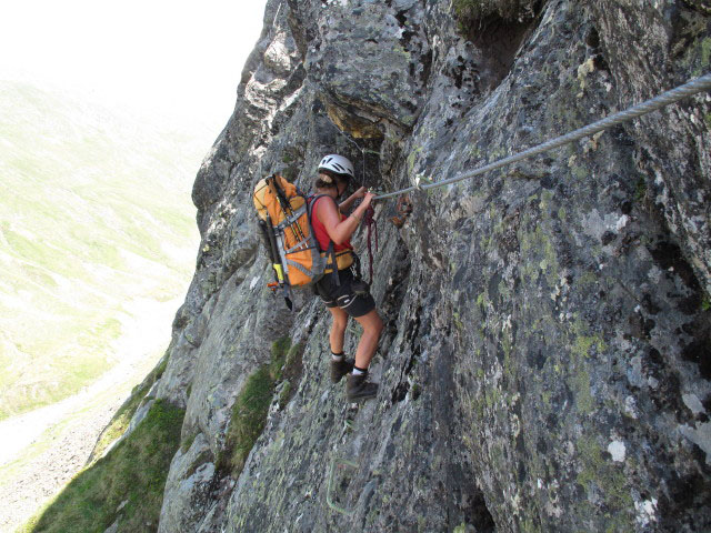 Schwärzenkamm-Klettersteig: Gudrun (30. Juni)